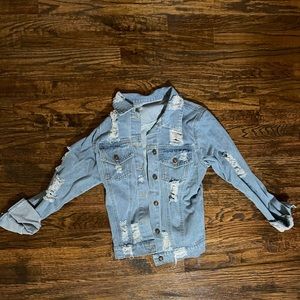 denim washed jean jacket